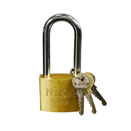 تصویر از قفل آویز پایه بلند نیکا سایز 50 میلی متر
