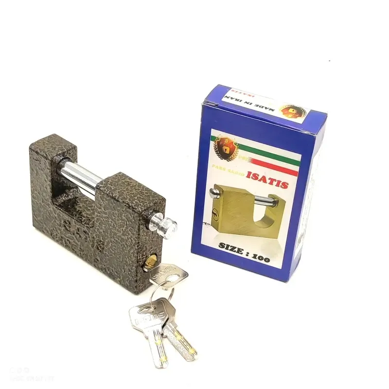 تصویر از قفل کتابی ایساتیس سایز ۱۰۰ میلی متر