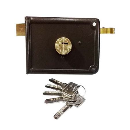 تصویر از قفل حیاطی کامپیوتری بدون مقابل سپه