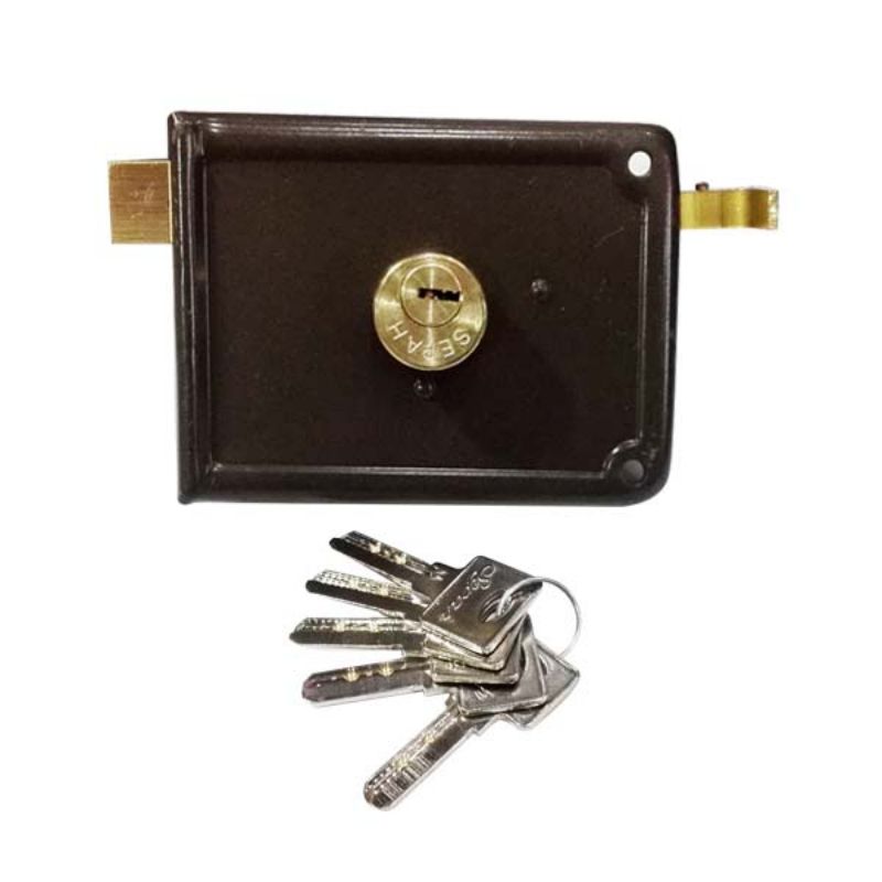 تصویر از قفل حیاطی کامپیوتری بدون مقابل سپه