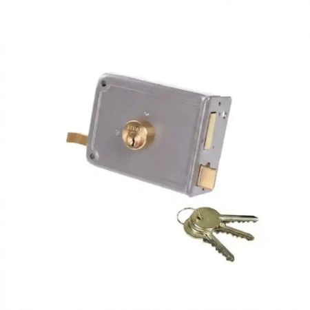 تصویر از قفل حیاطی معمولی بدون مقابل سپه